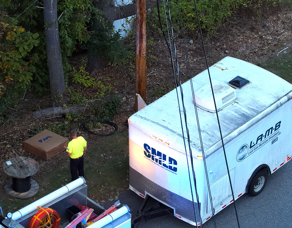 electric utility pole